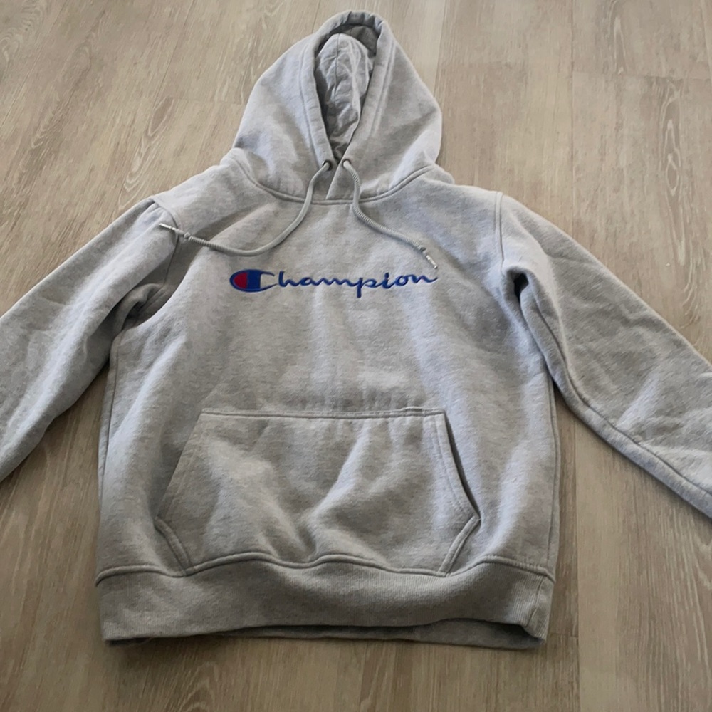 Grey champion hoddie